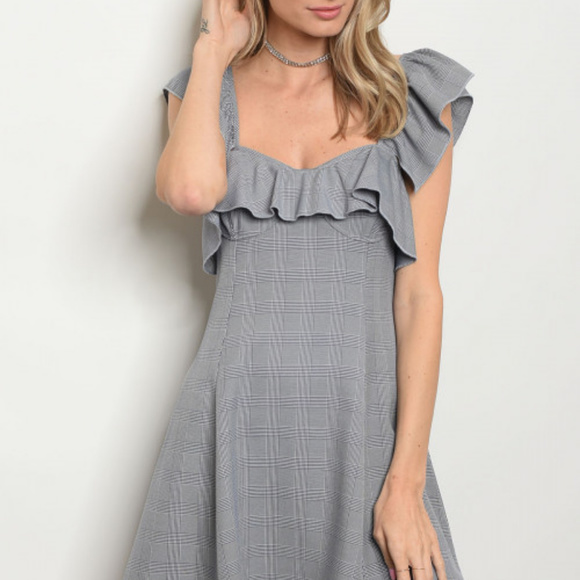 RUFFLED DRESS - Picture 5 of 6